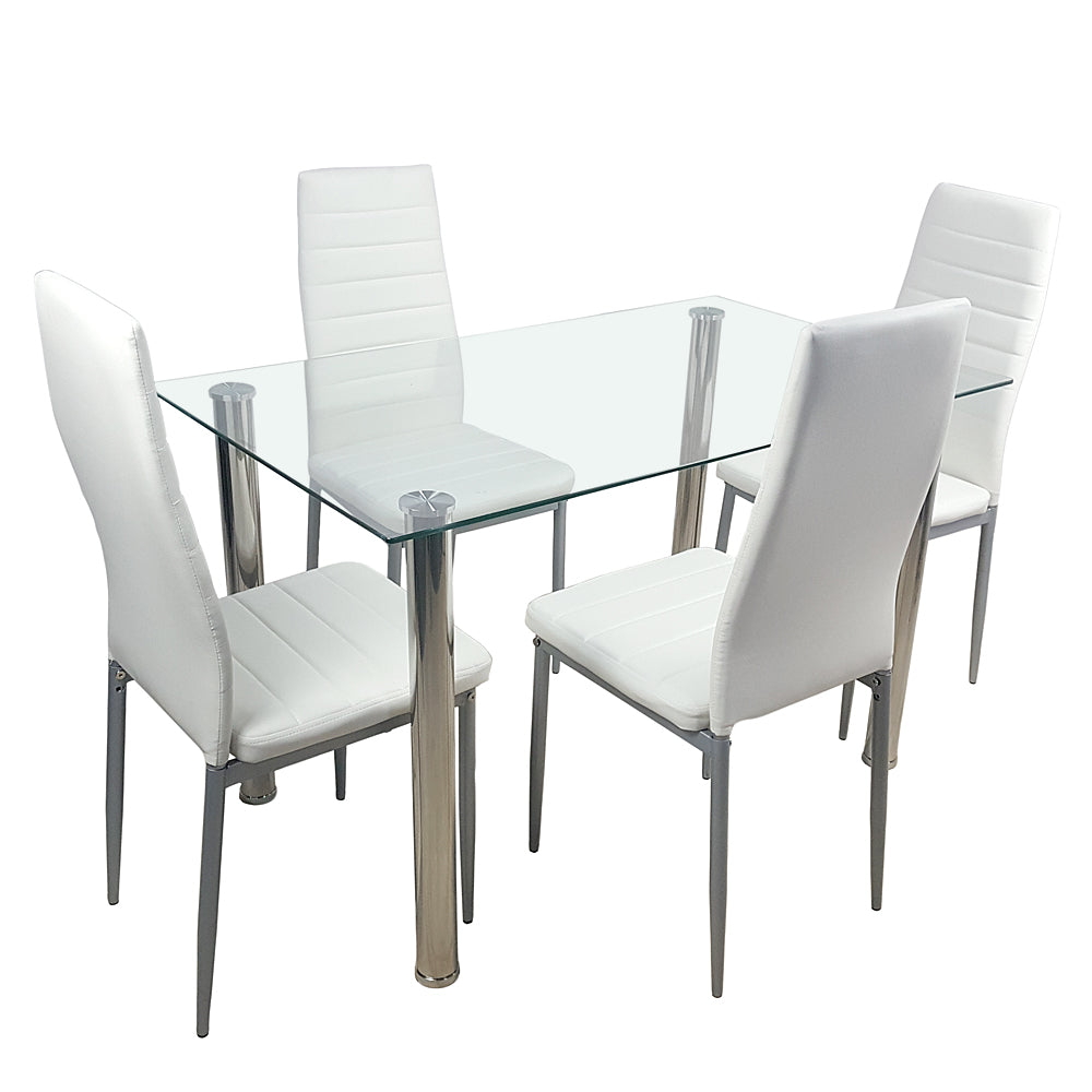 110CM Clear Color Dining Table