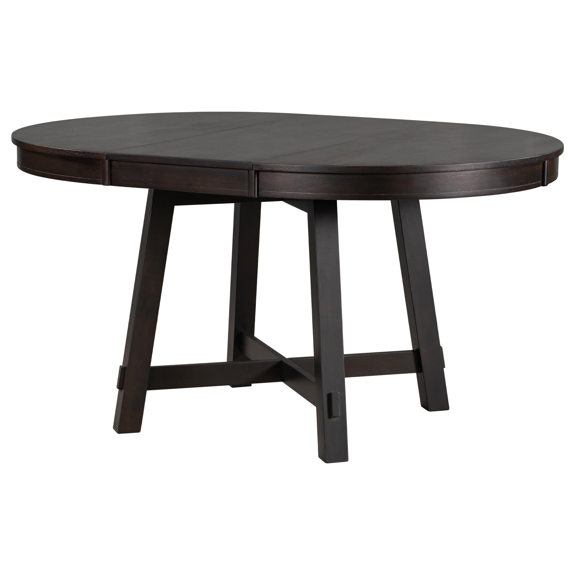 Farmhouse Round Extendable Dining Table