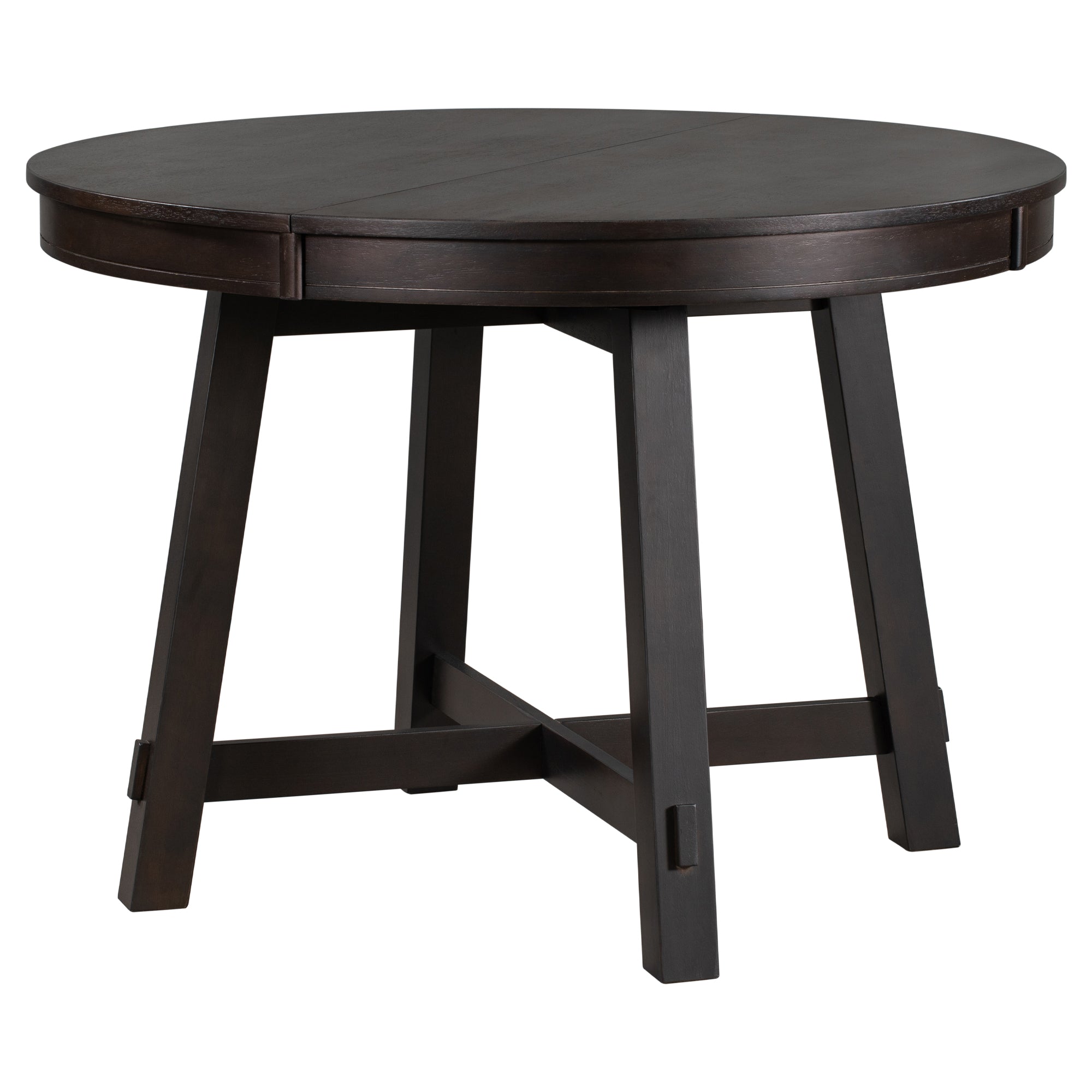 Farmhouse Round Extendable Dining Table