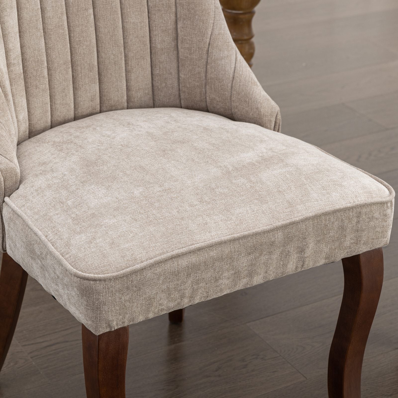 Rayon Cloth Flocking Linen Dining Chairs